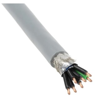 Lapp OLFLEX CONTROL TM Control Cable 7 Cores 18 AWG 50 m Screened Stranded Grey Polyvinyl Chloride Sheath 281807CY