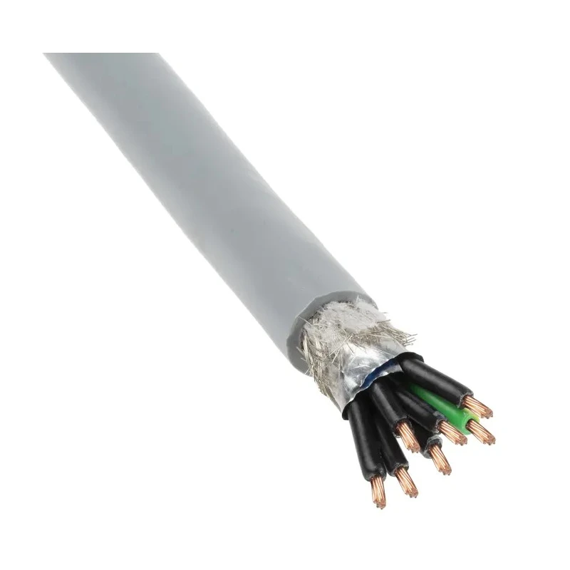 Lapp OLFLEX CONTROL TM Control Cable 7 Cores 18 AWG 50 m Screened Stranded Grey Polyvinyl Chloride Sheath 281807CY