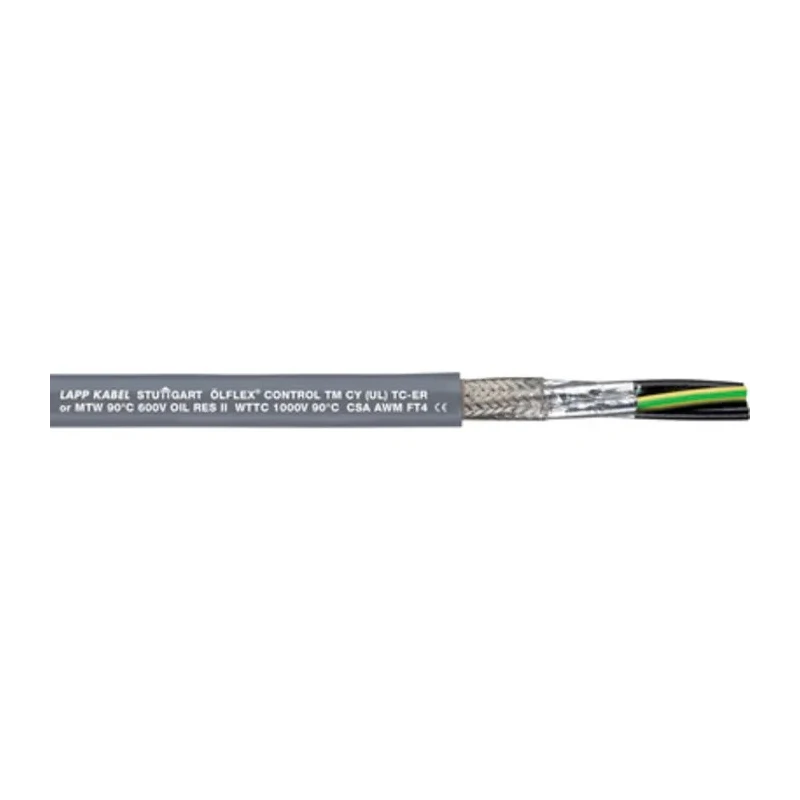 Lapp OLFLEX CONTROL TM Control Cable 7 Cores 18 AWG 50 m Screened Stranded Grey Polyvinyl Chloride Sheath 281807CY