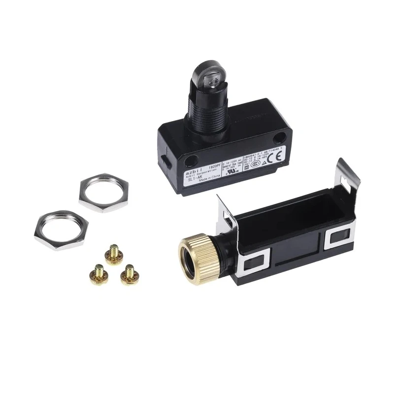 Honeywell Technologies SL1 Series Roller Plunger Limit Switch, SPDT Contact, IP67, Die Cast Zinc Housing, 24V AC SL1-AK