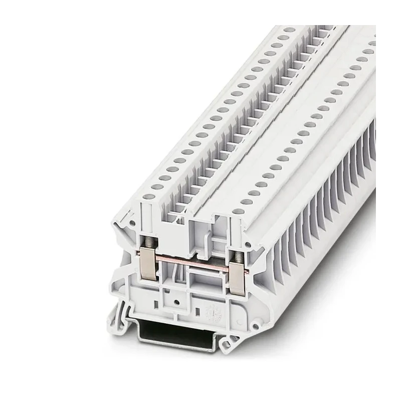 Phoenix Contact UT 4-MTD WH Series Feed Through Terminal Block 800V 41A Screw Termination 4mm² 1-Level 3047701