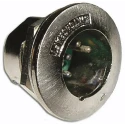 Switchcraft Panel XLR Connector, Straight Orientation, 500V, 15A, Silver Plating, 4 Contacts B4MH