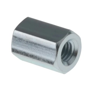 RS PRO Steel Hexagonal Female/Female Standoff M4 Thread, 10 mm Body Length, Zinc Plated, RoHS Compliant 806-6566