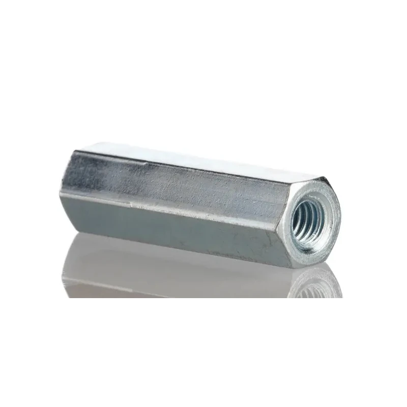 RS PRO Zinc Plated Mild Steel Hexagonal Female/Female Standoff M4 Thread, 25 mm Length 806-6594