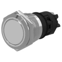 EAO 82 Series Momentary Push Button Switch, Panel Mount, 19 mm Cutout, SPDT, IP65, IP67, 240 V DC, 250 V AC 82-5552.1000