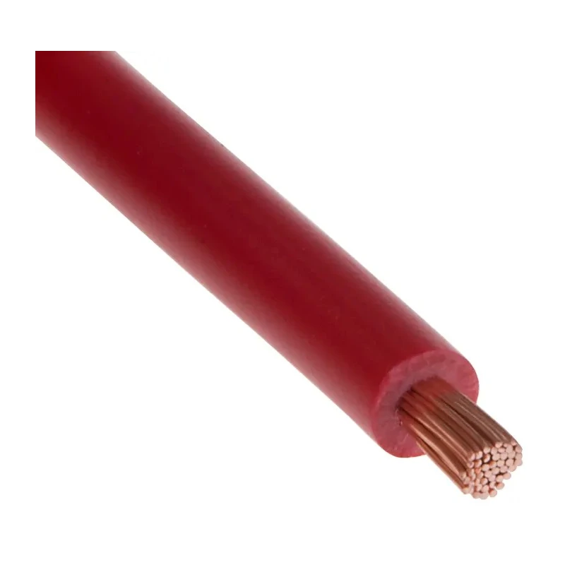 RS PRO Red 2.5 mm² 13 AWG Flexible BK Series Hook Up Wire 100 m PVC Insulated 811-4526