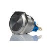 RS PRO Push Button Switch Momentary Panel Mount 22 mm Cutout SPDT White LED IP65 IP67 250 V AC 811-8480