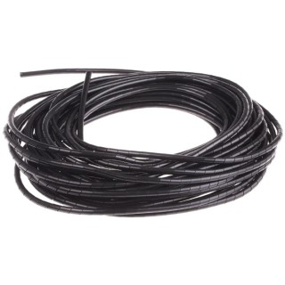 RS PRO Spiral Cable Wrap Black Polyethylene 15 mm Max Bundle Diameter, 4.5 mm Max Cable Diameter, 10 m Length 811-7673