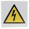 RS PRO Electrical Hazard Self-Adhesive Vinyl Warning Label 100mm x 100mm 813-4423