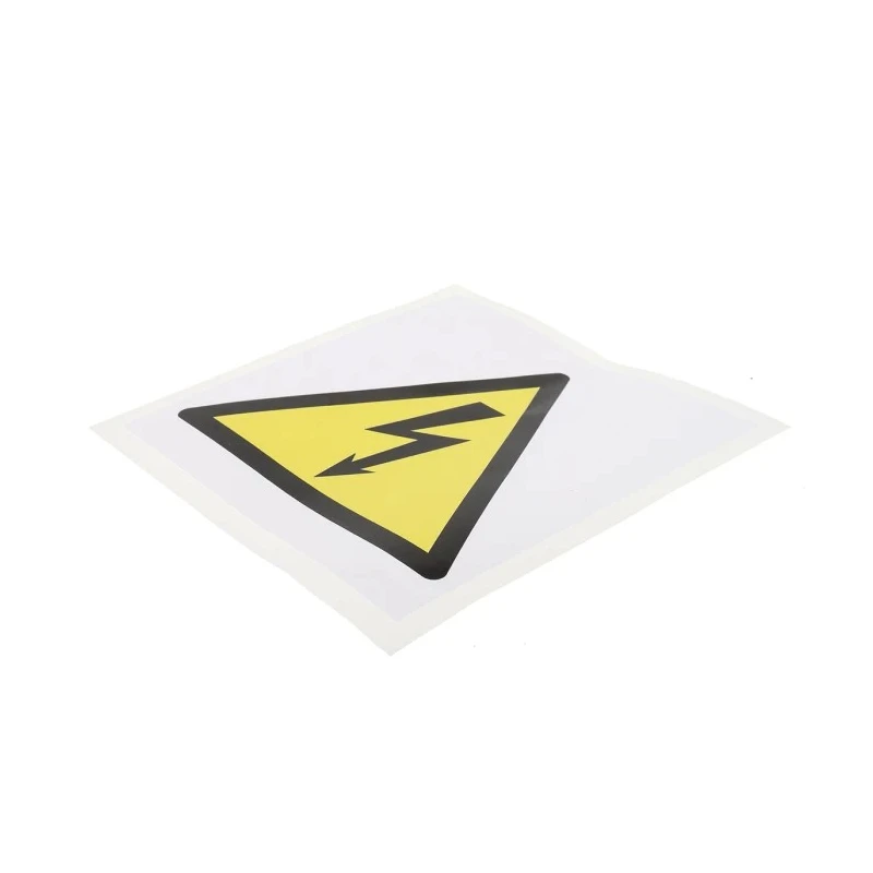 RS PRO Electrical Hazard Self-Adhesive Vinyl Warning Label 100mm x 100mm 813-4423
