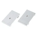 nVent Schroff Interscale M Series 35 mm DIN Rail Clip Adapter M4 Thread, Aluminium Zinc Coated, 10 Per Pack 24820-002