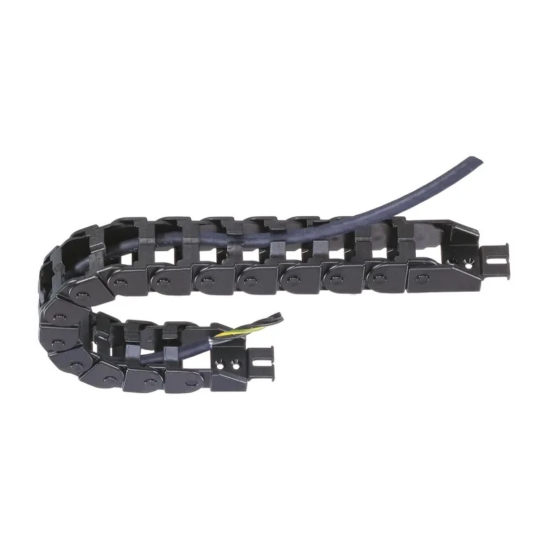 Igus e-chain Cable Trunking Z08 Black W38.2mm x D19.3mm L1m Min. Bend Radius 28mm Igumid NB Z08.30.028.0