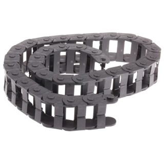 Igus Cable Trunking e-chain Z14 Black W50mm x D25mm Length 1m Min. Bend Radius 75mm Igumid NB 