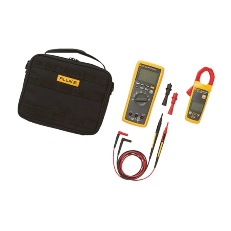 Fluke AC Current Clamp Multimeter Kit Wireless with 0.01 mA Resolution and True‑RMS Measuring Up To 400 A FLUKE A3000 FC KIT