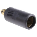 Pro Car Automotive Connector Female 1 Way Screw Termination Black Cable, 16A, DIN Socket Adapter 67872900