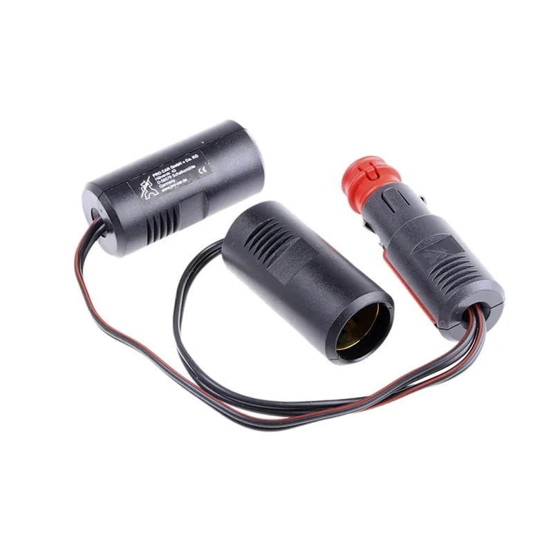 Pro Car Automotive Connector Female Black Cable 2 Way Screw Termination 16A IP67 0.25m Cord Length 67879000