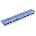 Entrelec MISTRAL65 Series Non-Fused Terminal Block 21-Way 16mm² 6mm² Wire 100A Screw Termination MISTRAL65