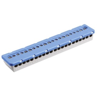 Entrelec MISTRAL65 Series Non-Fused Terminal Block 21-Way 16mm² 6mm² Wire 100A Screw Termination MISTRAL65
