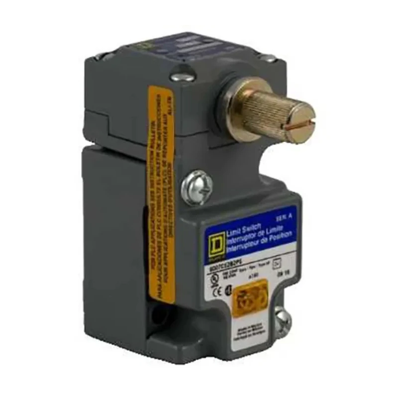 Telemecanique Sensors 9007 Series Rotary Head Limit Switch 1 NO/1 NC IP67 Die Cast Zinc Housing 600V AC 10A 
