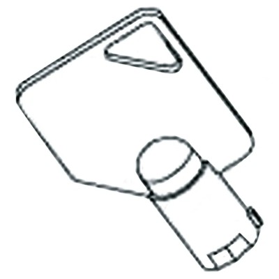 Telemecanique Sensors Safety Interlock Component Key XCSZ25