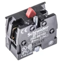Schneider Electric ZB2 Series Contact Block, 600V, 10A Current, Screw Terminal, 1 NC Configuration ZB2BE102