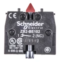 Schneider Electric ZB2 Series Contact Block, 600V, 10A Current, Screw Terminal, 1 NC Configuration ZB2BE102