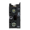 Schneider Electric ZB2 Series Contact Block, 600V, 10A Current, Screw Terminal, 1 NC Configuration ZB2BE102