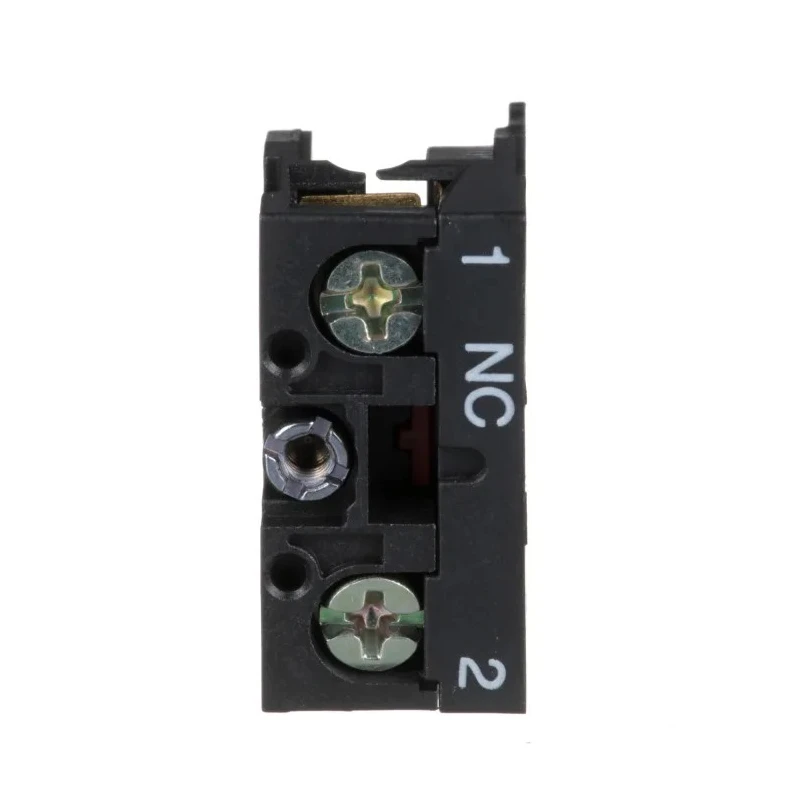 Schneider Electric ZB2 Series Contact Block, 600V, 10A Current, Screw Terminal, 1 NC Configuration ZB2BE102
