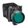 Schneider Electric Harmony XB4 Series Illuminated Push Button Switch, Spring Return, Panel Mount, 22 mm Cutout XB4BW3335