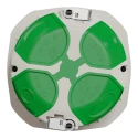 Schneider Electric Multifix Air White Polypropylene Back Box, NF, IP40, 1 Gang, 71 mm x 71 mm x 47 mm IMT35032