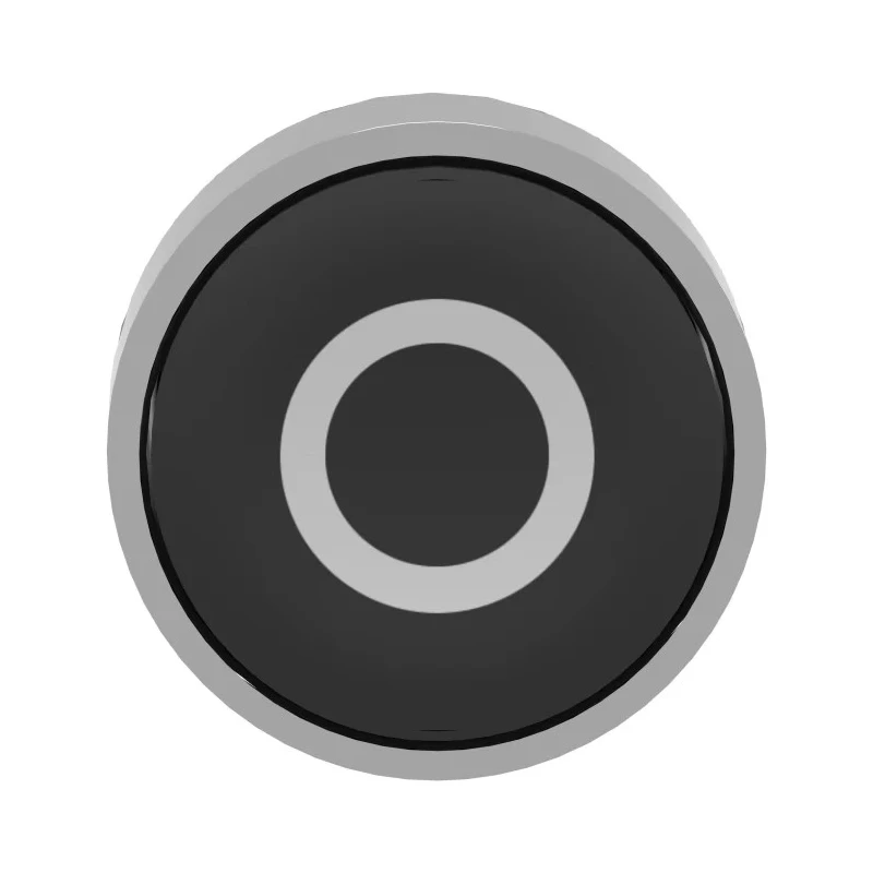 Schneider Electric Harmony XB4 Series Black Momentary Push Button Head, 22 mm Cutout, IP69K IP67 IP66 ZB4BA232
