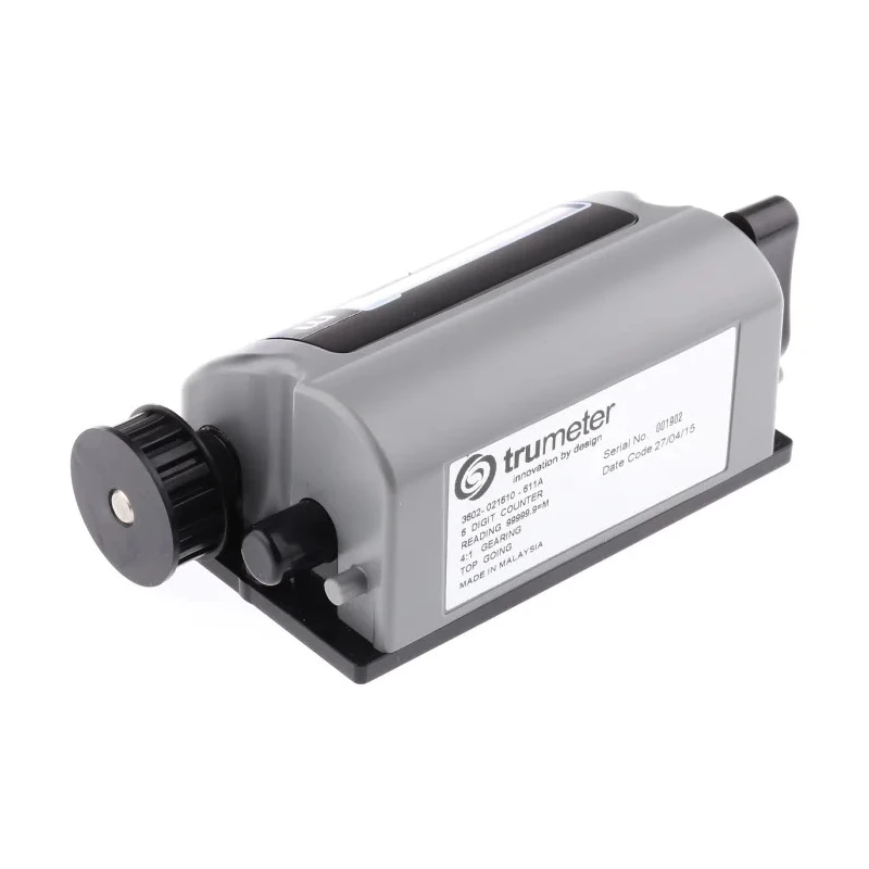 Trumeter Mechanical Totalising Counter 6-Digit Display 6.4mm Digit Height Malaysia 3602-021610-611A