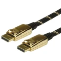Roline Male DisplayPort to Male DisplayPort Polyvinyl Chloride Cable 3 m 11.04.5646-10