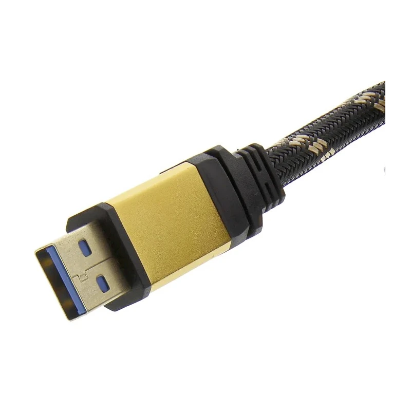 Roline USB Cable Male Micro USB Type B to Male USB 3.0 Micro USB Type B Gold Black 2 m 11.02.8879-10