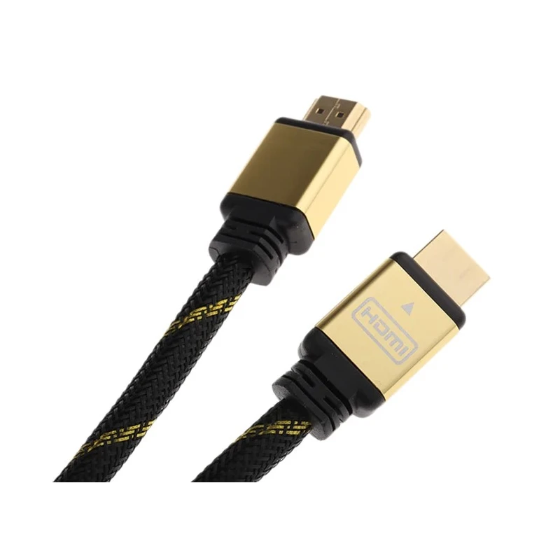 Roline 10 m High Speed Male HDMI to Male HDMI Cable Black Gold 11.04.5506-5
