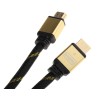 Roline 10 m High Speed Male HDMI to Male HDMI Cable Black Gold 11.04.5506-5