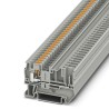 Phoenix Contact PT 4/1P 1-Level Feed Through Terminal Block Grey, Push-in, 0.2 mm² to 6 mm², 800V, 32A 3211937