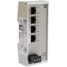 HARTING Ethernet Switch Unmanaged 4 RJ45 Port Compact Industrial Network Switch 24020040010