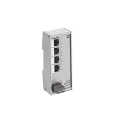 HARTING Ethernet Switch Unmanaged 4 RJ45 Port Compact Industrial Network Switch 24020040010