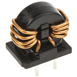 Wurth Elektronik 33 mH Nano Crystal Common Mode Choke 2.5 A Idc, 90 mΩ Rdc, Max SRF 300 MHz WE-CMBNC 7448030333