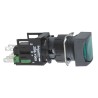 Schneider Electric Harmony XB6 Series Illuminated Push Button Switch, Latching Operation, Panel Mount, 16 mm XB6CF3B5B