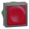 Schneider Electric Harmony XB5 Series Red Momentary Push Button Head, 22 mm Cutout, Plastic, IP66 ZB5CW343