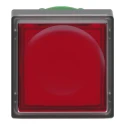 Schneider Electric Harmony XB5 Series Red Momentary Push Button Head, 22 mm Cutout, Plastic, IP66 ZB5CW343