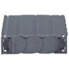 Igus Polymer Metal Cable Trunking Accessory Cable Chain Mounting Bracket Black 149mm 1680.125.14