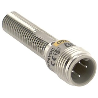 Omron Threaded Barrel Inductive Proximity Sensor, M8 2-Wire, 24 V DC, 20 mm Detection Range, Stainless Steel E2E-X2D1-M1G