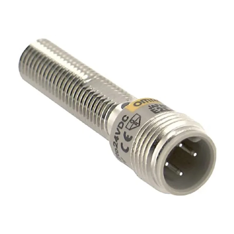 Omron Threaded Barrel Inductive Proximity Sensor, M8 2-Wire, 24 V DC, 20 mm Detection Range, Stainless Steel E2E-X2D1-M1G
