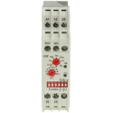 GIC 1CJ Series Multifunction DIN Rail Timer Relay, 2-Contact SPDT, 240 V DC 24V AC 240 V AC, 0.1 s to 120 Days 2A8DT6