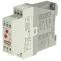 GIC 1CJ Series Multifunction DIN Rail Timer Relay, 2-Contact SPDT, 240 V DC 24V AC 240 V AC, 0.1 s to 120 Days 2A8DT6