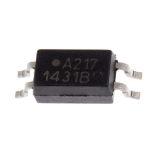 Broadcom DC Input Optocoupler Surface Mount 4-Pin SOIC 3000Vrms Isolation ACPL-217-50BE