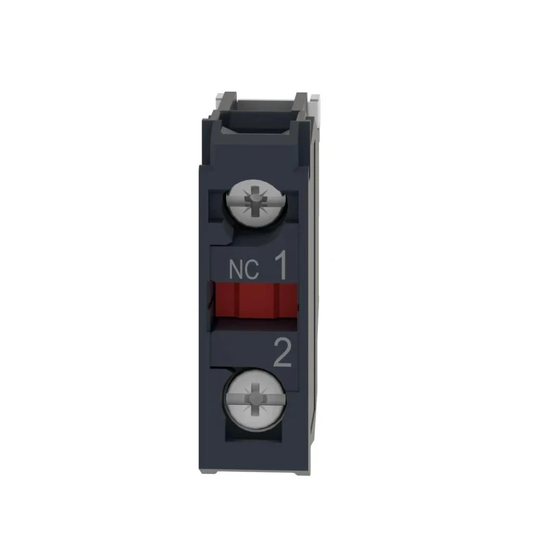 Schneider Electric Contact Block with 1 NC Terminal Screw Connection, ZBE1 Series , Industrial Automation Control